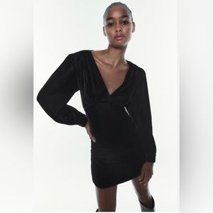 Zara Velvet Dress